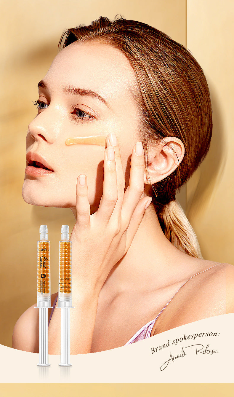 24K Golden Pearl Collagen Hydrating Essence SADOER Moisturizing and Hydrating  Wholesale