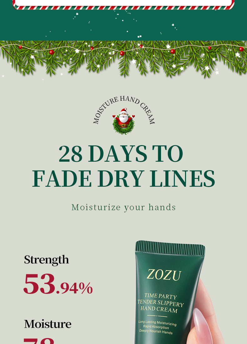 Christmas Hand Cream ZOZU Moisturizing, Refreshing, and Nourishing Hand Cream Gift Set for  Wholesale