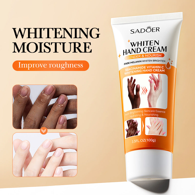 Whitening Hand Cream100gSADOER Hydrating and Moisturizing Anti-Cracking Autumn and Winter Hand Cream  Wholesale