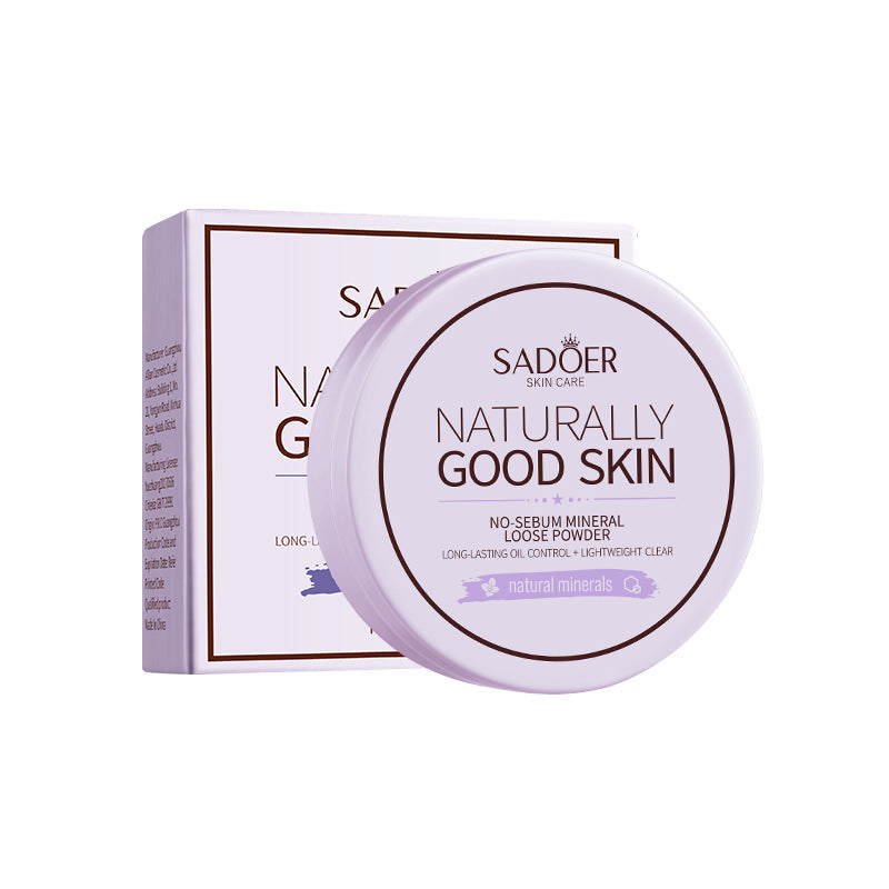 Makeup SADOER Mineral Loose Powder Refreshing Lightweight Setting Concealer Powder  Wholesale