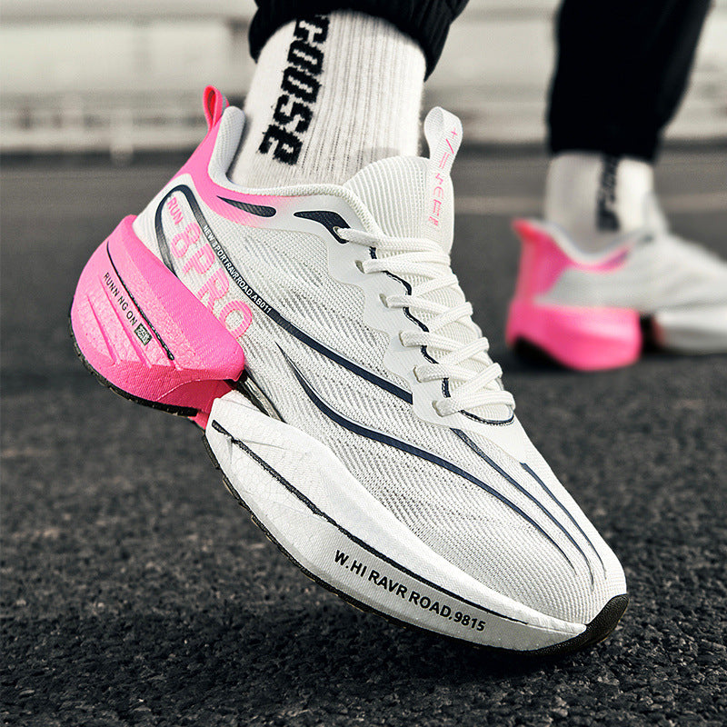 Red Rabbit8pro Carbon Plate Spring and Autumn Running Shoes for Big Kids, Racing Shock Absorption Sports Shoes for Men and Women, Couple's Versatile Casual Running Shoes