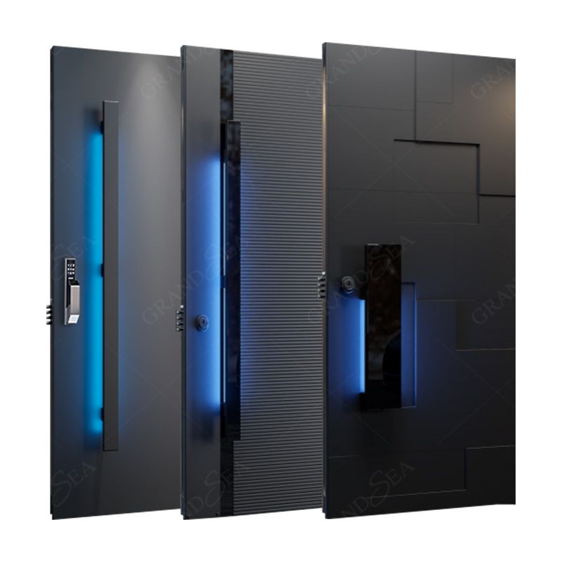 New Design and Hot Sale Custom Made Modern Wooden Pivot Entry Luxurious Doors With Factory Price