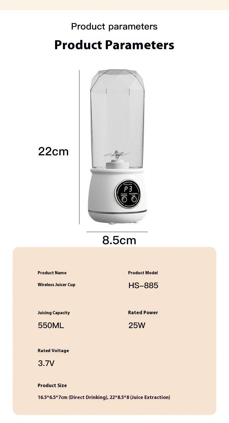 New Product Juicer Orange Juice Extractor Pulp Juice Separation Portable Multifunctional Electric Small Juice Orange Juicer