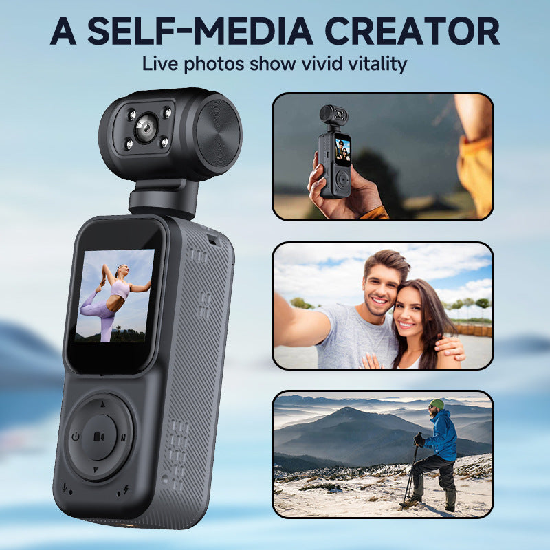 Q54K HD Handheld Sports Outdoor Camera vlog Cycling Pocket Camera Anti-Shake Recorder