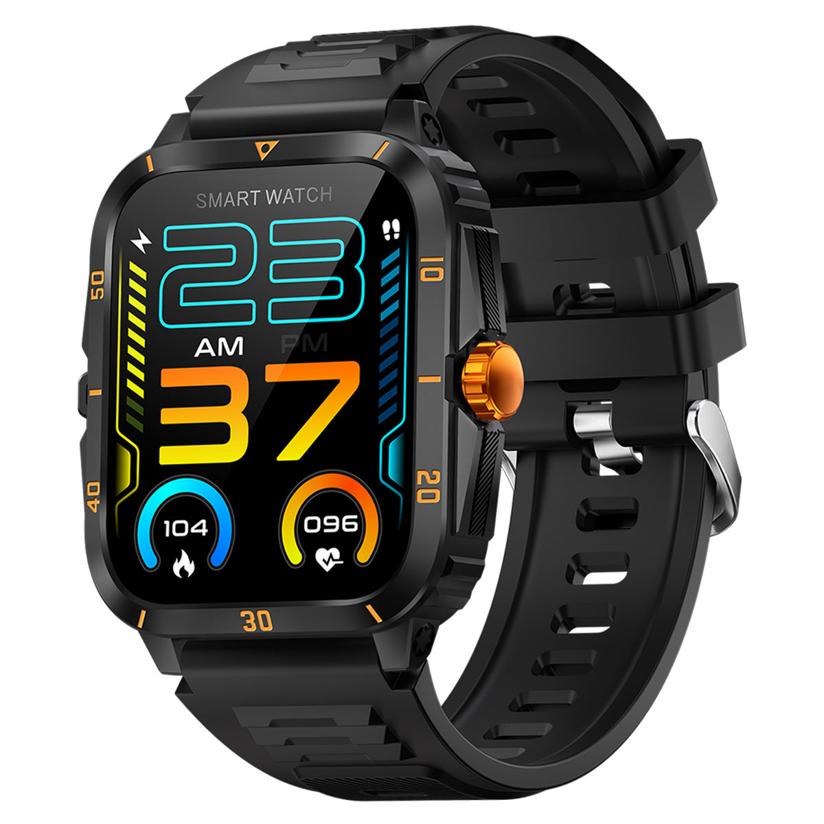 KT71Smart Watch Bluetooth Call True Heart Rate Step Sleep Monitoring3ATM Deep Waterproof Sports Tri-Proof