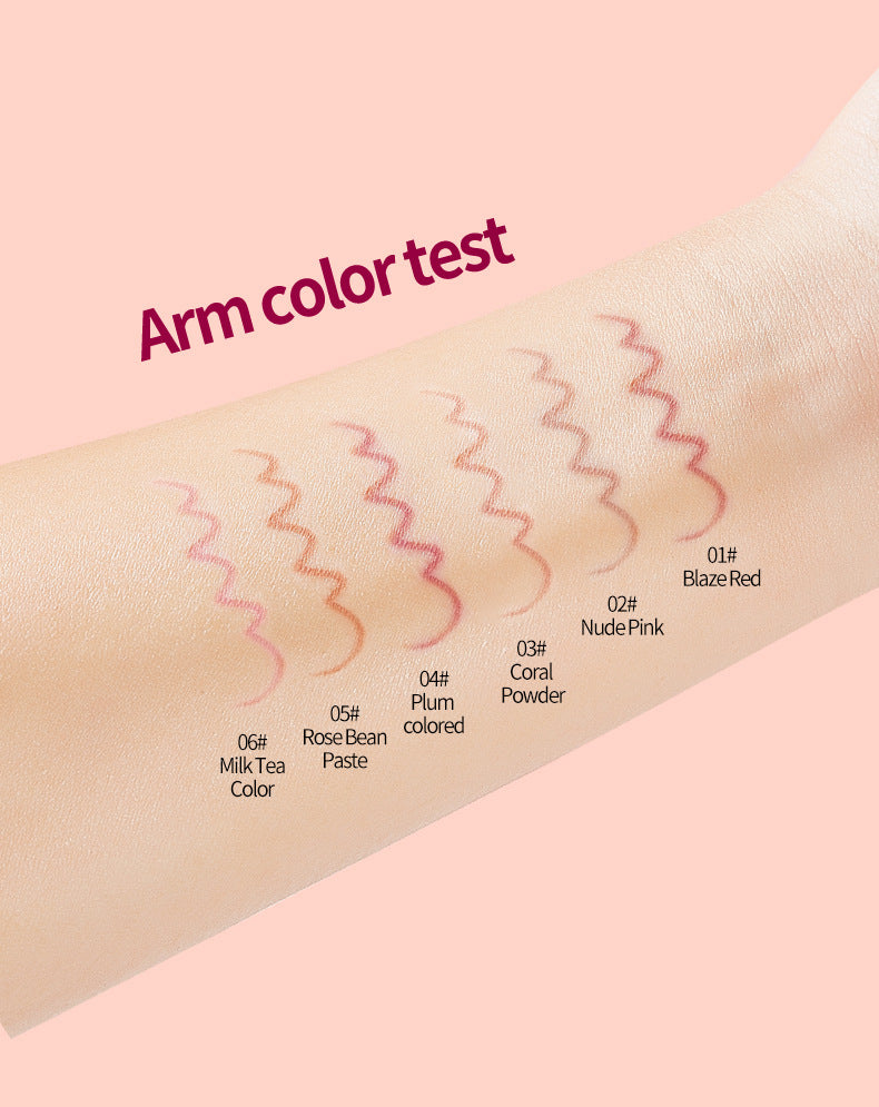 OCHEAL Ouqianya Lip Liner Long-lasting Waterproof Matte Lipstick Packaging Lip Makeup