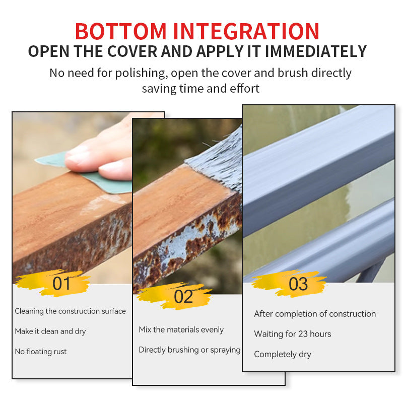 baolisi Colorful Rust Conversion Paint Southeast Asia Water-Based Metal Door and Window Rust Remover