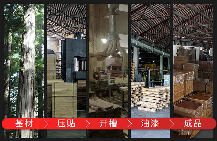Imported Full Birch Base Material Oak Black Walnut Multi-layer Solid Wood Composite Flooring Underfloor Heating ENF Direct Sales from Eco-Friendly Manufacturer