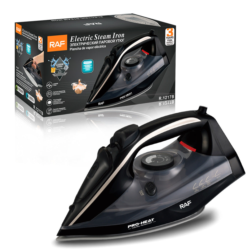 RAF European Standard Household Steam Electric Iron2200W Portable Clothes Ironing Machine Handheld Small1217