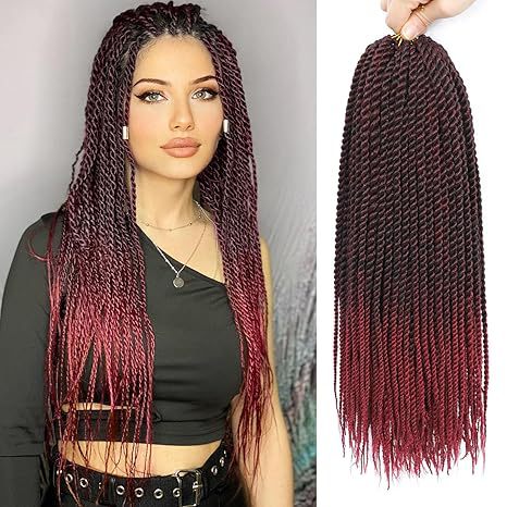 TEMU Hot Selling Export Wig Two Strands Fine Synthetic Wig Two detailed distinction