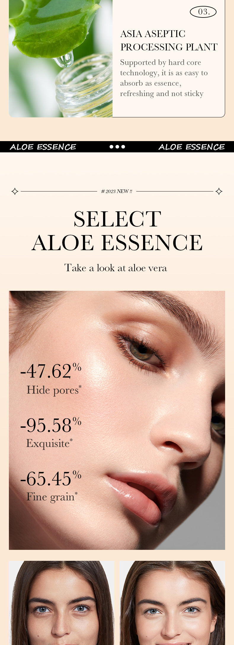 Makeup SADOER Aloe Vera Foundation Liquid Long-lasting Clear Concealer Non-cakey  Wholesale