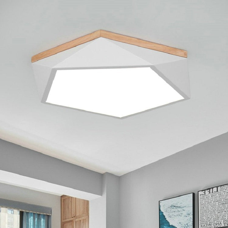 Creative Geometric Ceiling Light led Bedroom Lamp Nordic Creative Boys Girls Children's Room Lamp Iron Art Living Room Lamp