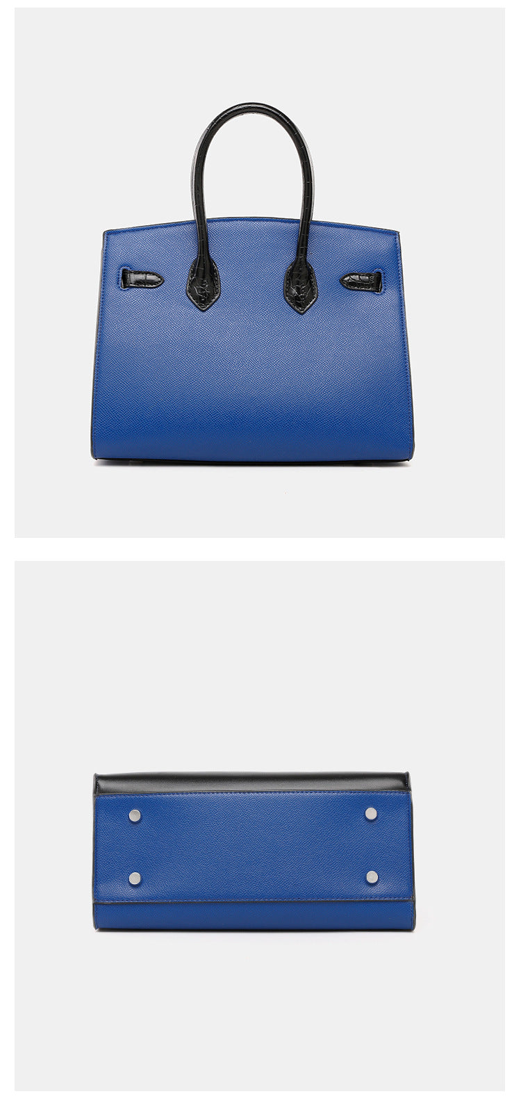 2024New Style House Bag Feel Platinum Bag Crocodile Pattern Casual Versatile Elegant Handbag Single Shoulder Crossbody Bag