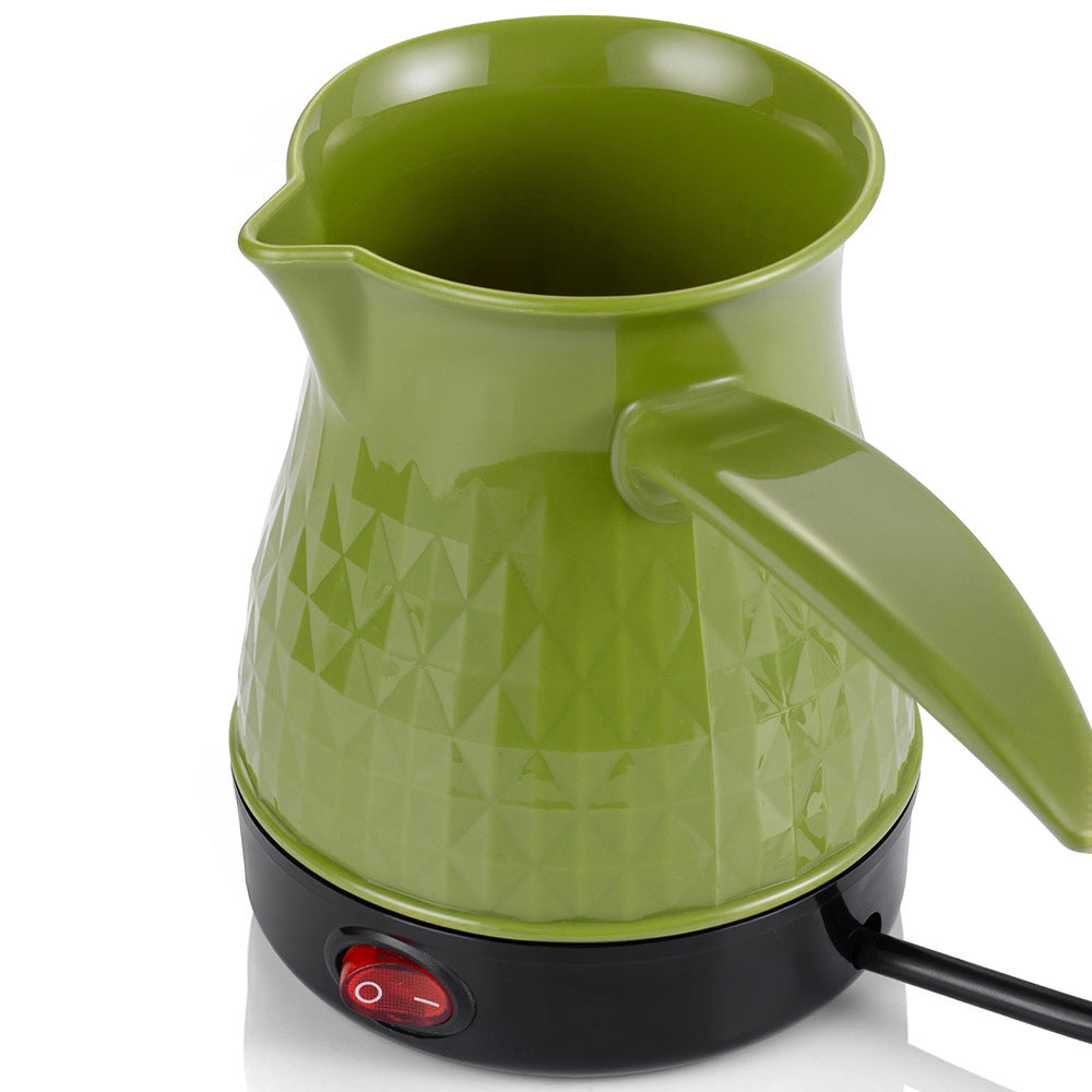 R151European Standard  Turkish Electric Coffee Kettle Small Capacity Mini Pour Over Double-Layer Stainless Steel Household Kettle