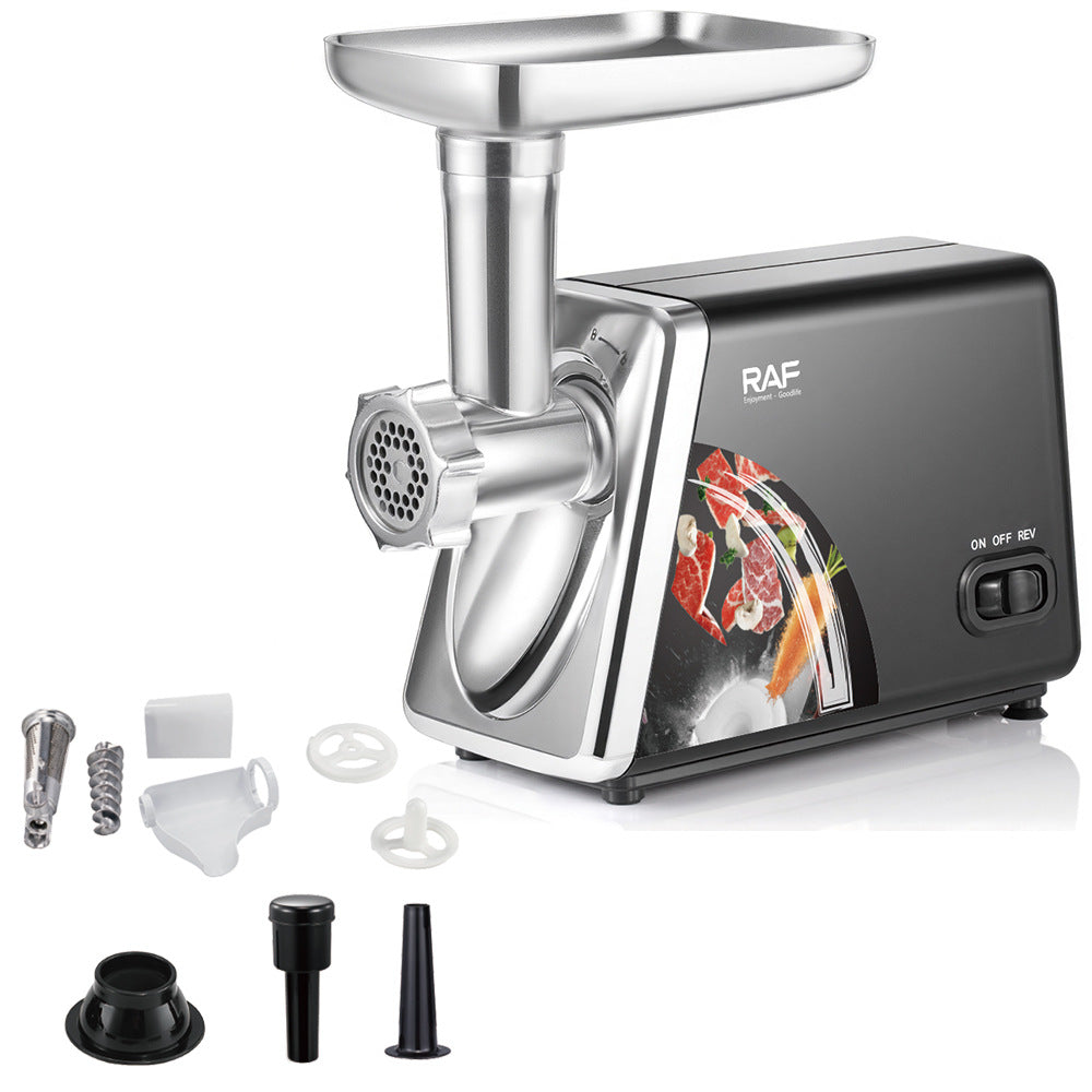 RAF European Standard Household Electric Vegetable Chopper Meat Grinder Small Multifunctional Enema Machine Small R.3383
