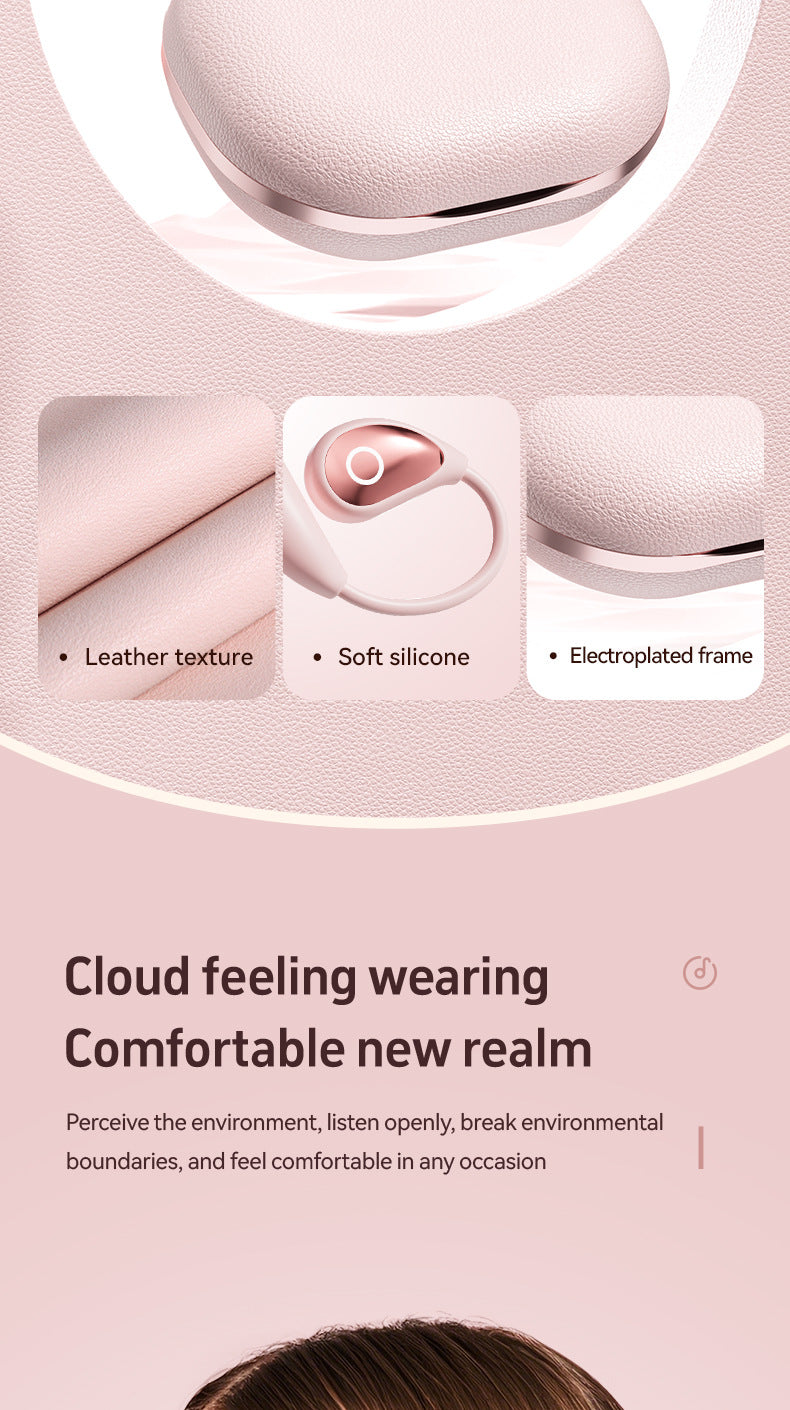 New M95Creative Electroplating OWS Bluetooth earphones non-in-ear over-ear high appearance value long battery life wireless earphones