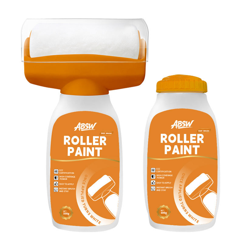 Roller Paint Wall Renovation Stain Covering Repair Water-Based Odorless Latex Paint Wall Repair Paint Interior Wall Painting