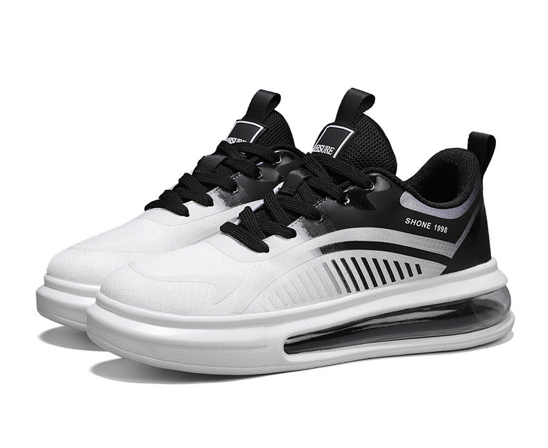 plus Size Spring New Comfortable Sports Shoes Casual Running Shoes Cushioned Lightweight Breathable Shock Absorption Trendy Shoes