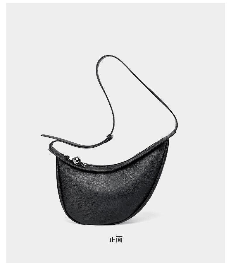 New Fashion Women's Dumpling Bag, Unique Design Casual Women's Chest Bag, Trendy Versatile Single Shoulder Crossbody Underarm Bag