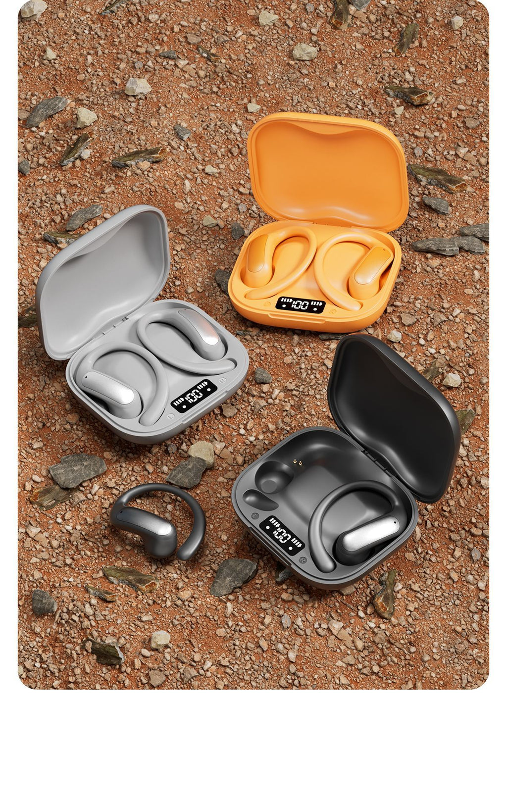 2025New M140Long Battery Life Ear-Hook Headphones Private Model High Appearance Long Battery Life Wireless Bluetooth Headphones