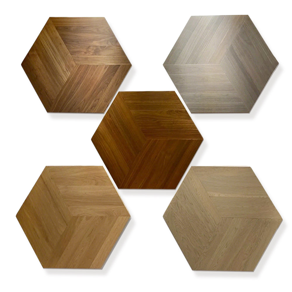 Custom Thickness Premium Multi-Layer Engineered Wood Parquet Flooring | Waterproof Anti-slip for Living Room Outdoor Park |