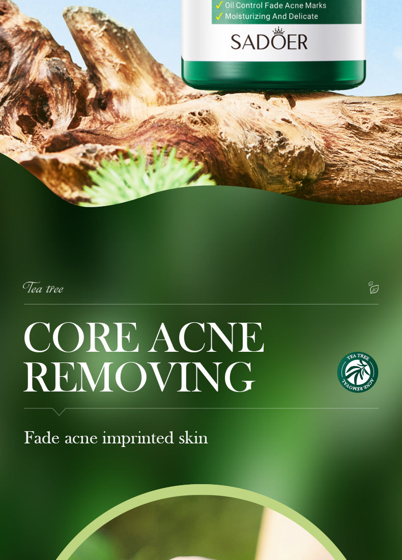 Tea Tree Essence30ml SADOER Moisturizing and refreshing cross-border foreign trade wholesale