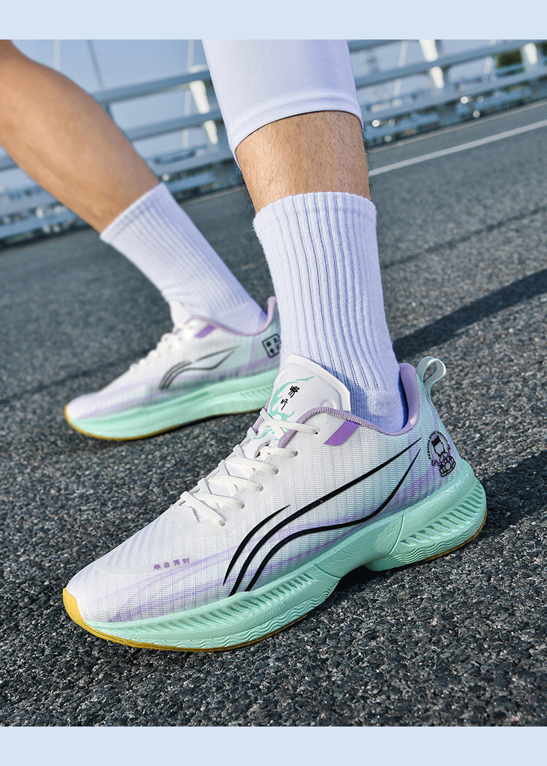 Autumn New Parent-Child Nezha Ao Bing Fashion Casual Sports Shoes Popcorn Carbon Plate Lightweight Comfortable Running Shoes
