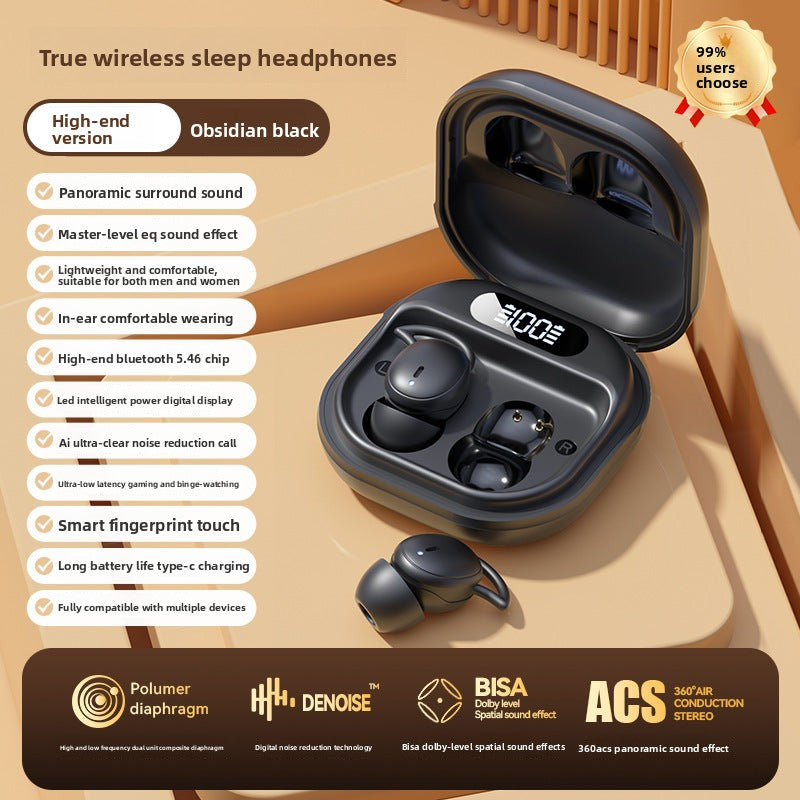 the Voice of Berlin M72Sleep Bluetooth Earbuds In-Ear Noise Cancelling Earplugs Non-Pressing Invisible Zero-Feel Bluetooth Earbuds