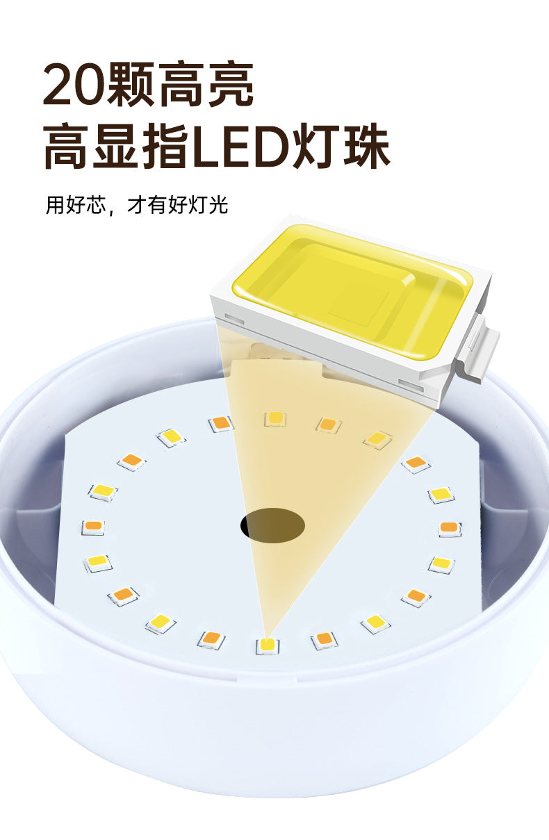Rechargeable Touch led Night Light Nighttime Nursing Bedside Lamp Dormitory Desk Lamp Atmosphere Tap Lamp