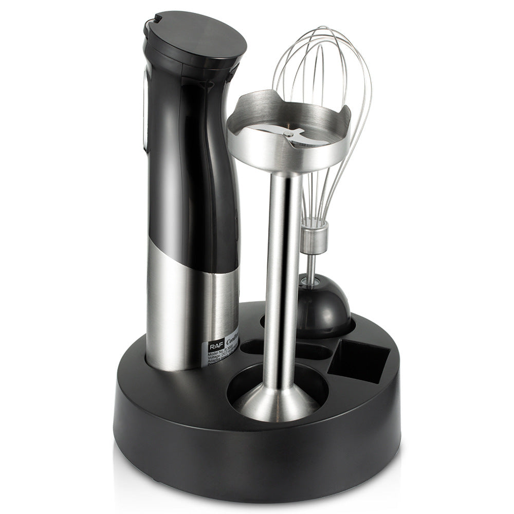 RAF EU Standard Portable Household Handheld Electric Stainless Steel Food Mixer Cooking Stick Blender300