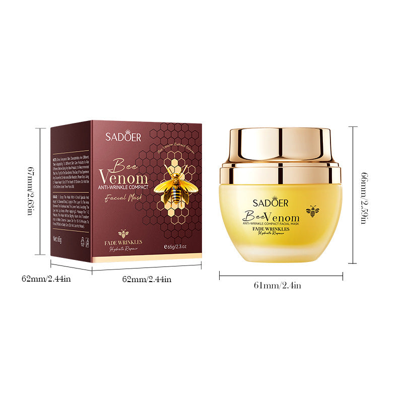 Bee Venom Firming Mask SADOER Anti-wrinkle moisturizing cream cross-border foreign trade wholesale