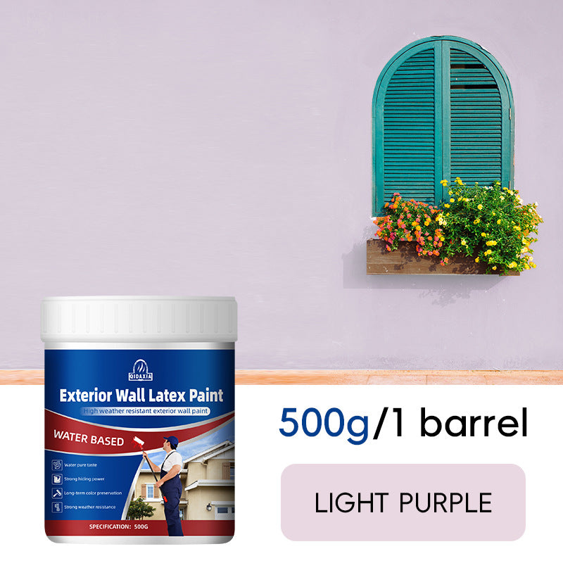 Qixia Exterior Wall Latex Paint Wall Renovation Special Repair Exterior Wall Paint Color Change Coating Wall Paint Exterior Wall Coating