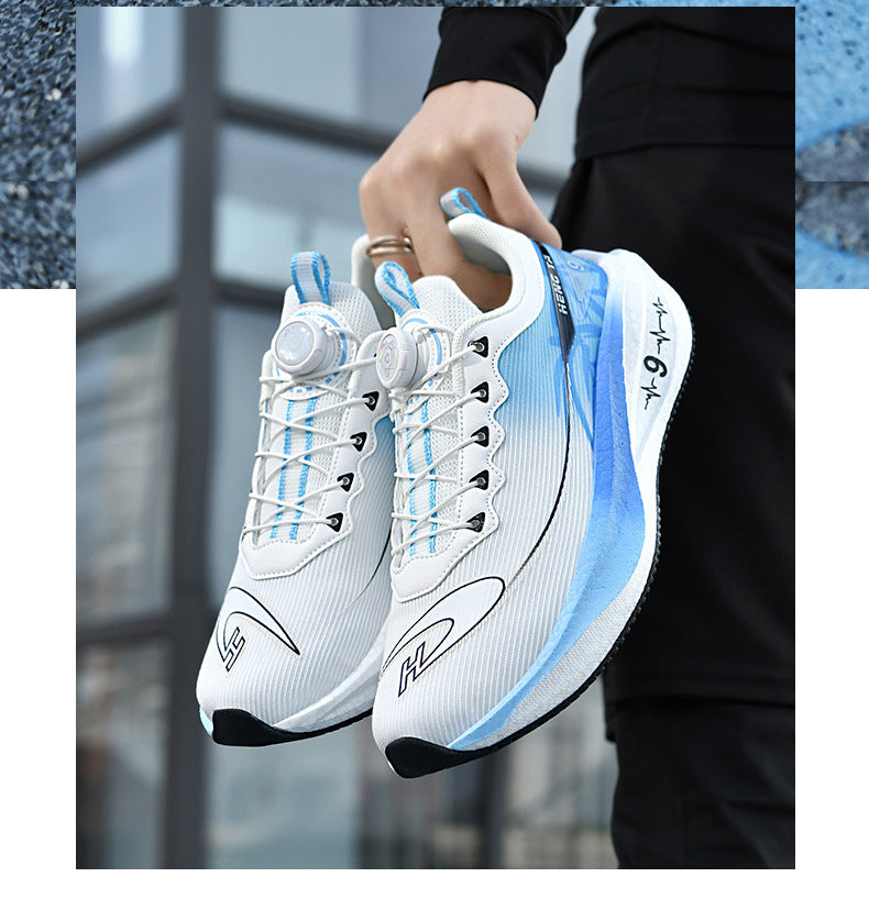 Red Rabbit9pro Racing Carbon Plate Running Shoes Breathable Mesh Sports Training Shock Absorption for Older Children and Adults Non-Slip Athletic Shoes