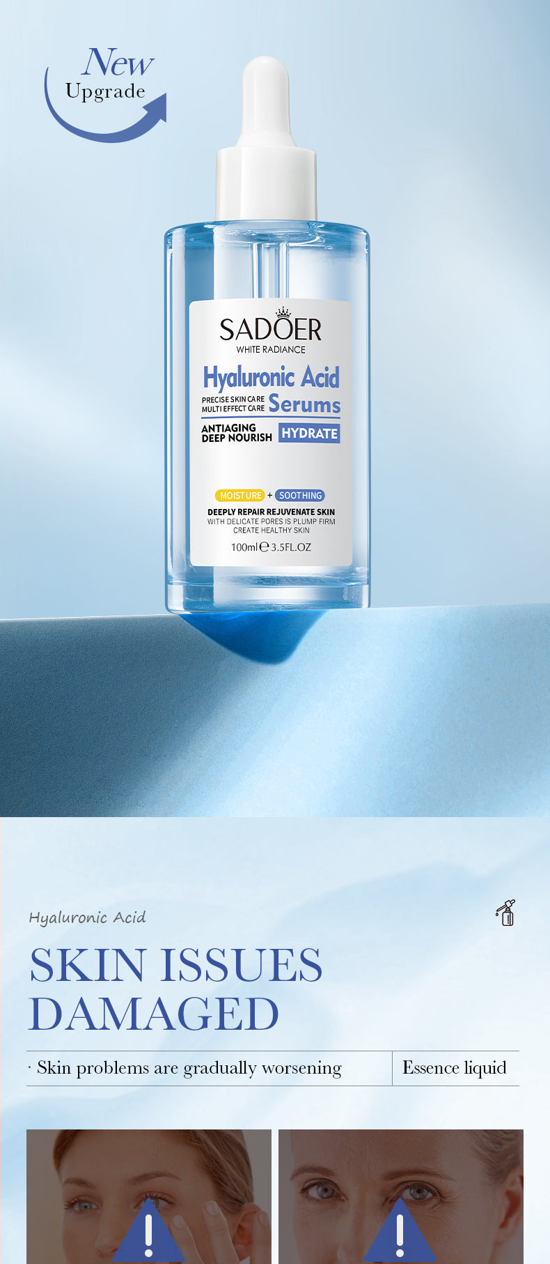 Sakura Essence100ml SADOER Collagen elastic moisturizing essence  wholesale