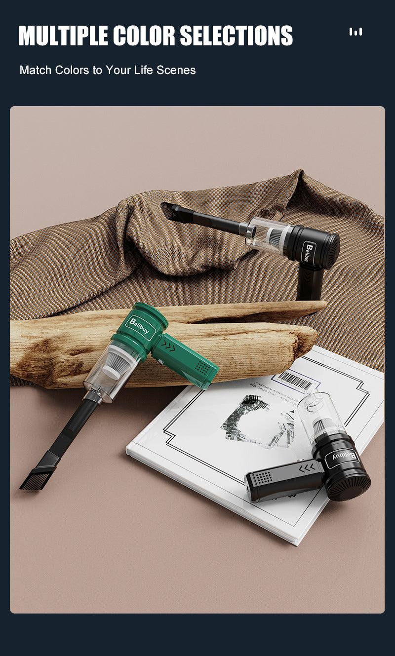 New Wireless Car Vacuum Cleaner Portable Multi-Functional Vacuum Machine High Suction Handheld Small Household