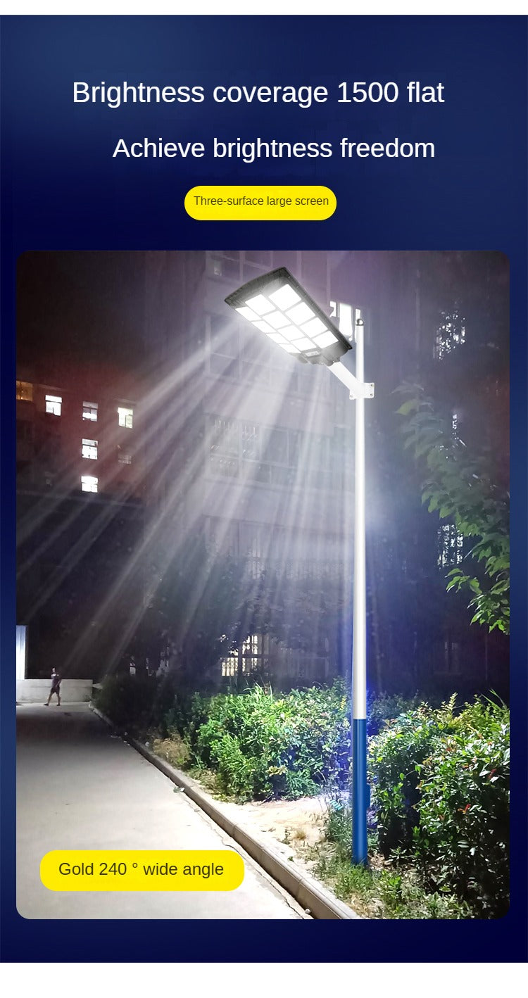 600W 800W 1000W High-Power Energy-Saving Outdoor Integrated Solar Lamp