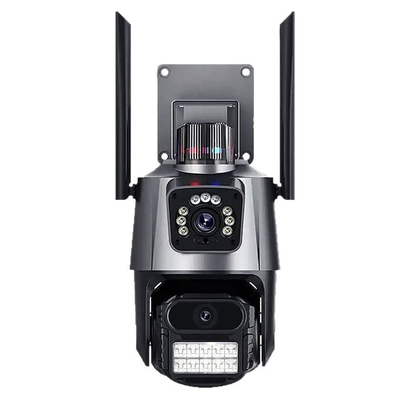 Surveillance Camera Dome Dual Screen Home Connection APP Binocular dual-lens outdoor HD wireless camera