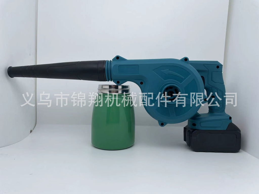 Industrial Hair Dryer Rechargeable Lithium Battery Blower Garden Dust Blower Electric Vehicle Dust Collector Suction Fan