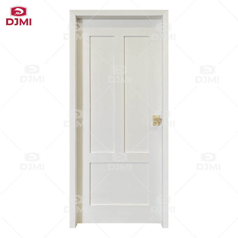 High Quality Solid Wood Door Interior Modern Minimalist Design Fireproof Main Entrance Solid Wood Doors