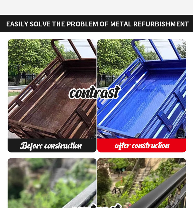 baolisi Colorful Rust Conversion Paint Southeast Asia Water-Based Metal Door and Window Rust Remover