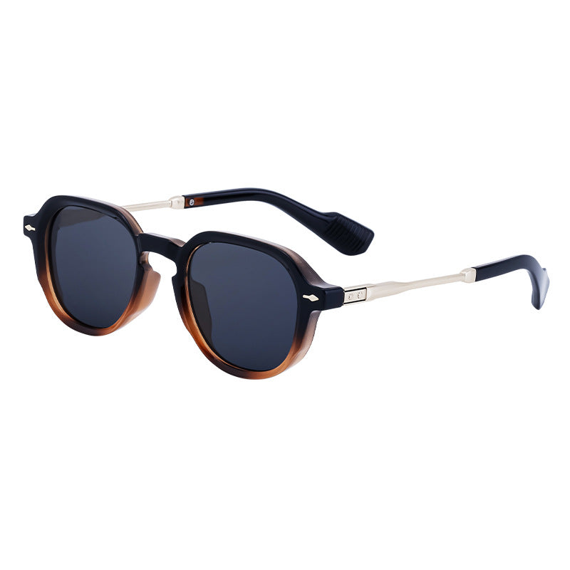 Leopard Print Vintage Sunglasses for Women, European and American Style Small Square Frame Sunglasses, Outdoor Street Photography Sun Protection Glasses sunglasses
