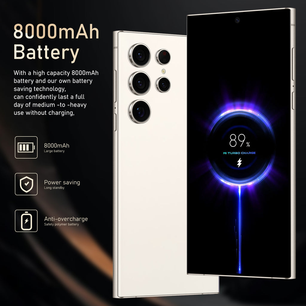 2024New Year S24 Ultra+7.3Inch16+1T All-in-One Smart Android Phone(Popular)