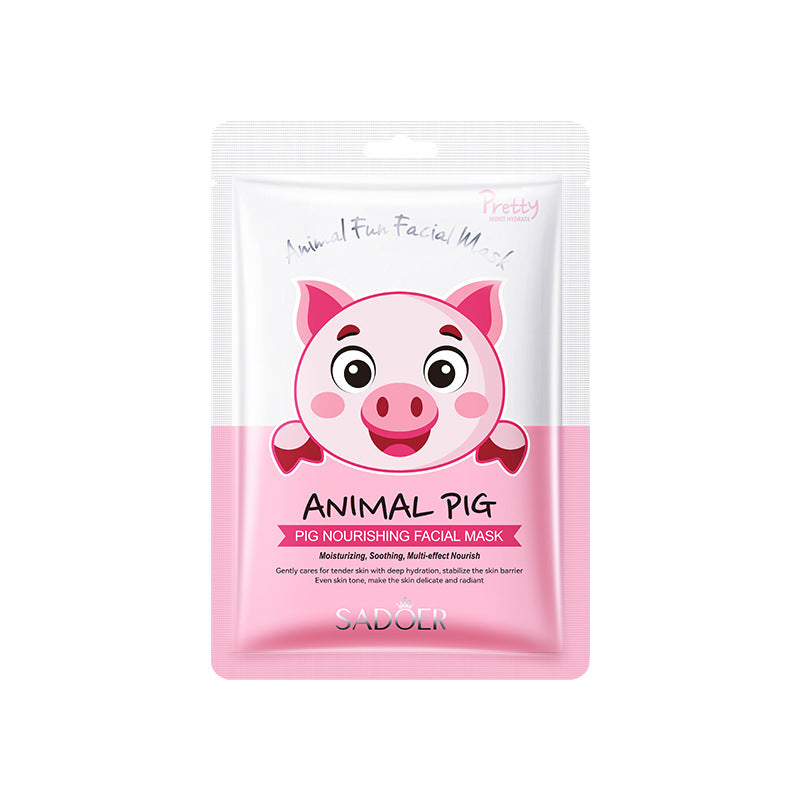 Animal Zebra Pattern Skin Rejuvenation Mask SADOER Moisturizing and Hydrating Face Mask  Wholesale