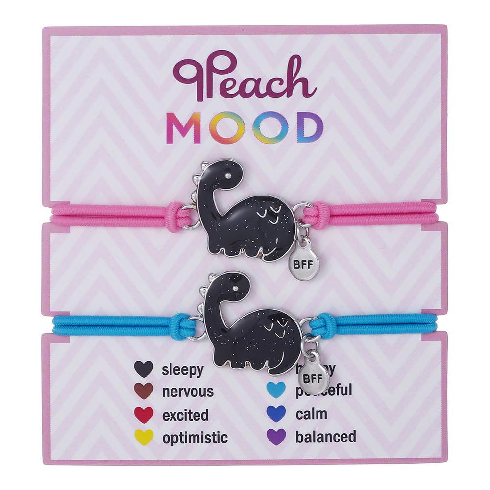 Elastic Cord Friendship Bracelet Temperature-Sensitive Color-Changing Bracelet High-End Design Dinosaur Turtle Cartoon Pattern Children's Bracelet