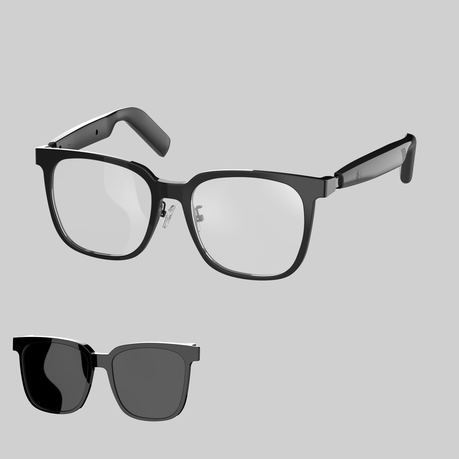 AI Bluetooth Smart Glasses Anti-Blue Light Translation Call Music Open-Ear Smart Bluetooth Glasses Headset