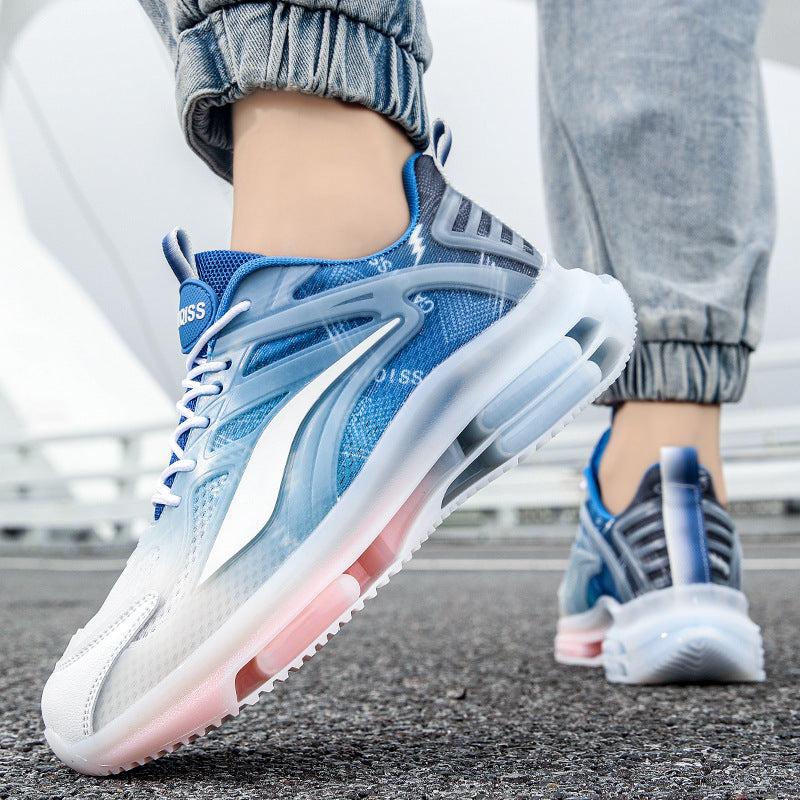 Summer New Youth Fashion Trend Comfortable Breathable Running Shoes Couple Casual Non-Slip Wear-Resistant Sports Shoes