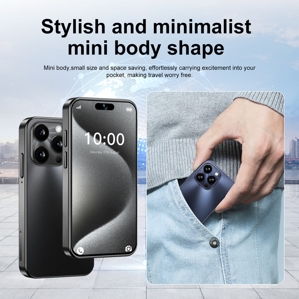XS16Mini Android Phone4+64G Ultra-small Pocket Smartphone Google Phone AliExpress Hot Sale