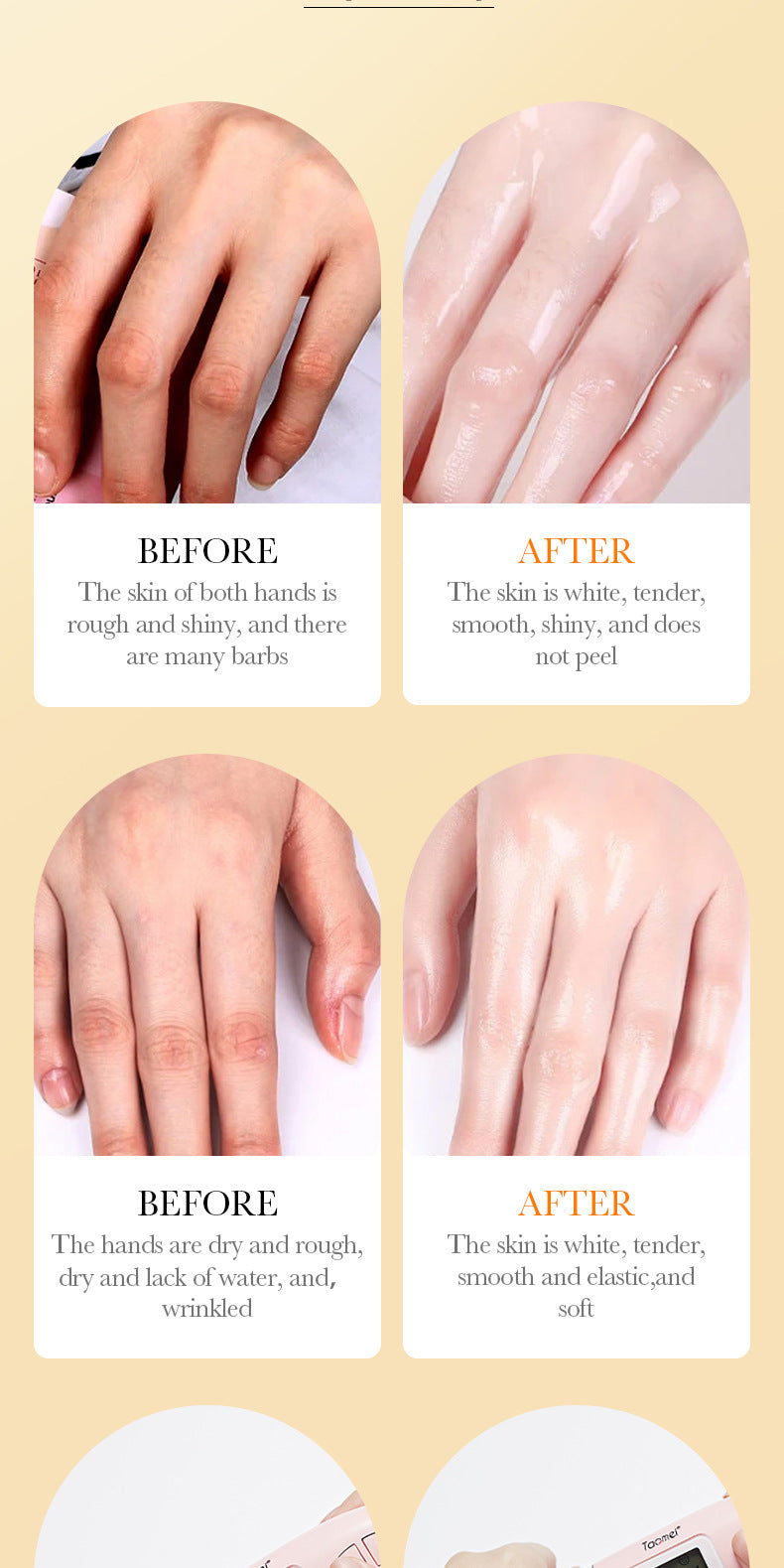 BIOAOUA Vitamin C Whitening and Brightening Hand Cream Anti-Cracking Moisturizing Whitening Hand Cream Wholesale