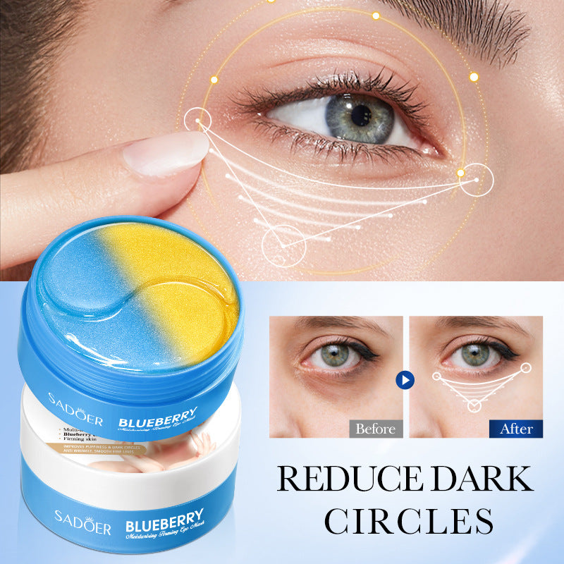Plant Moisturizing Series Eye Mask SADOER Firming and Moisturizing Eye Mask Patch  Wholesale