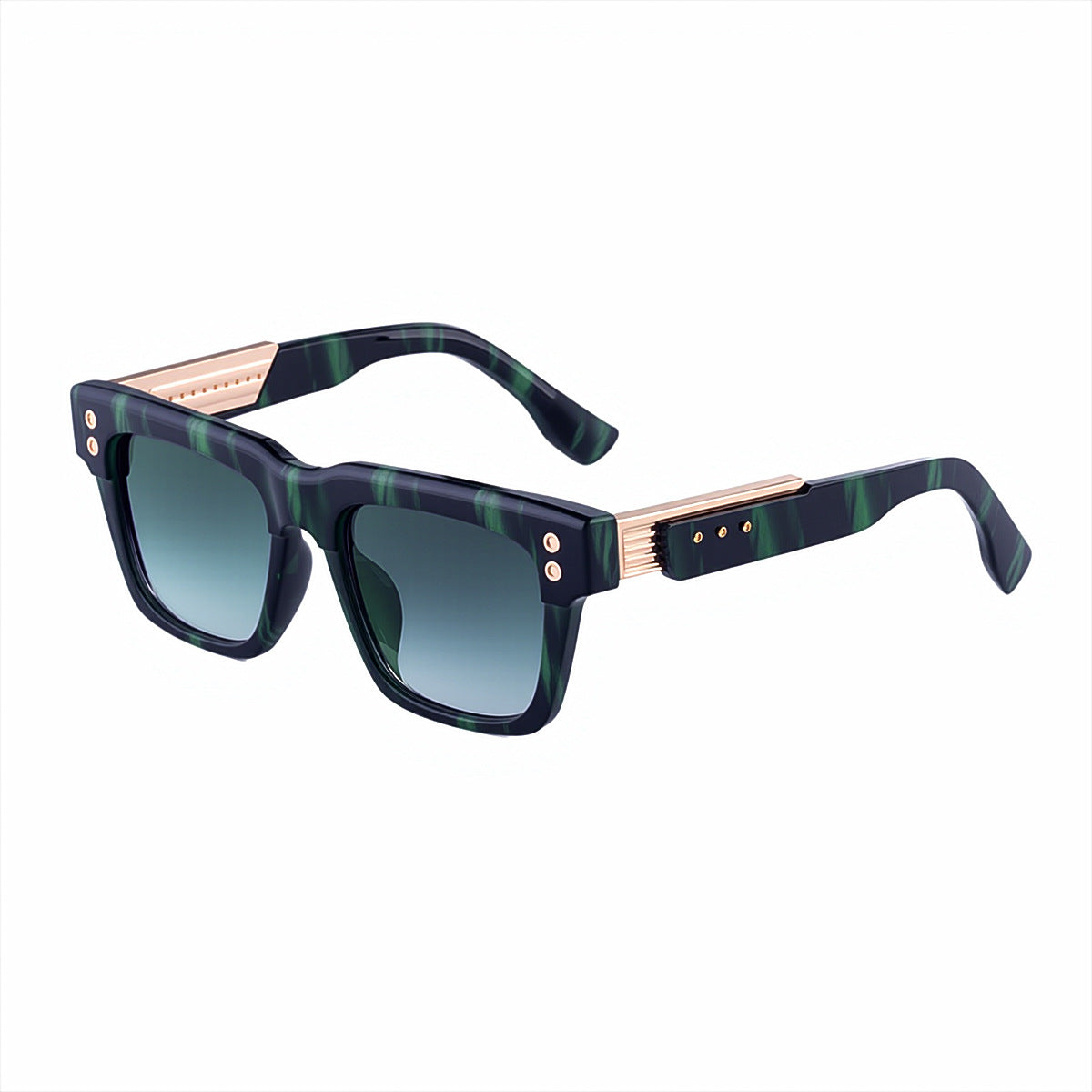 Men's Square Frame Polarized Sunglasses2025European and American retro high-end sun protection sunglasses for driving